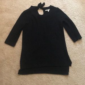 Lauren Conrad Black Womens Knit Sweater